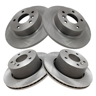 TRQ® - Plain Disc Brake Rotors