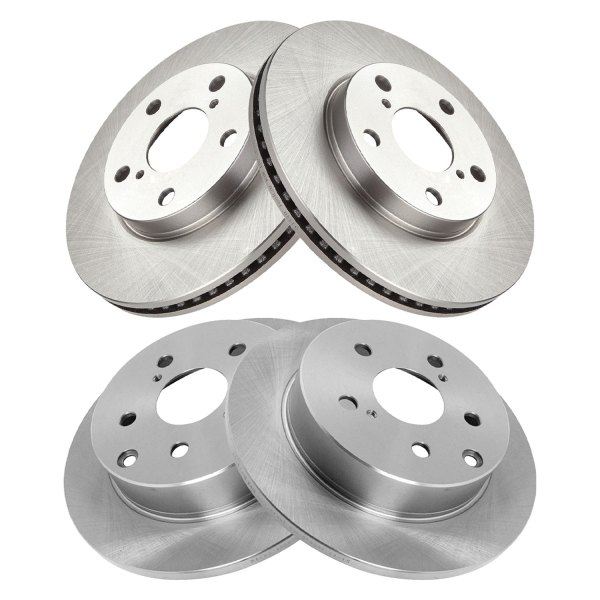 TRQ® - Plain Disc Brake Rotors