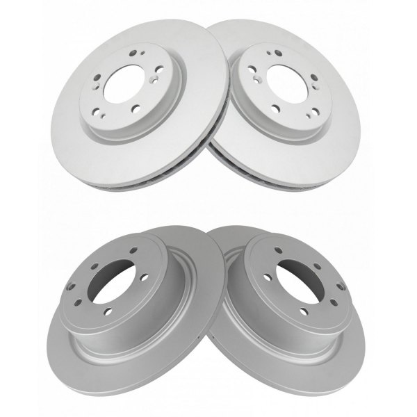 TRQ® - Plain Disc Brake Rotors