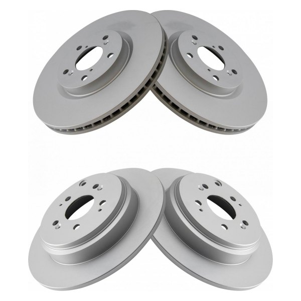 TRQ® - Plain Disc Brake Rotors