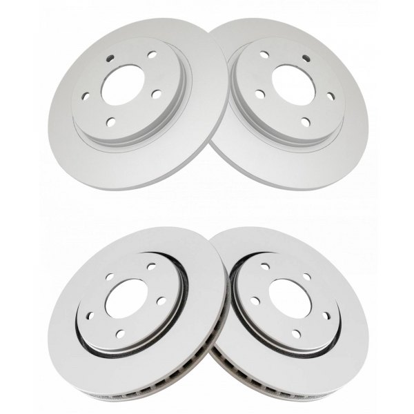 TRQ® - Plain Disc Brake Rotors