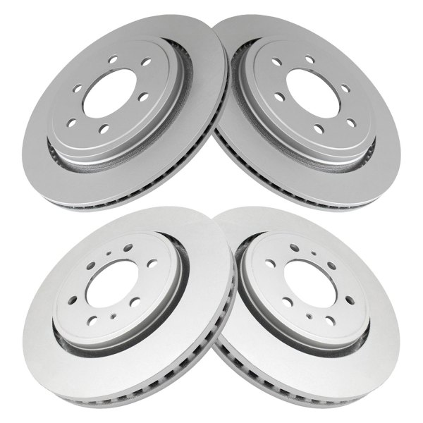 TRQ® - Plain Disc Brake Rotors