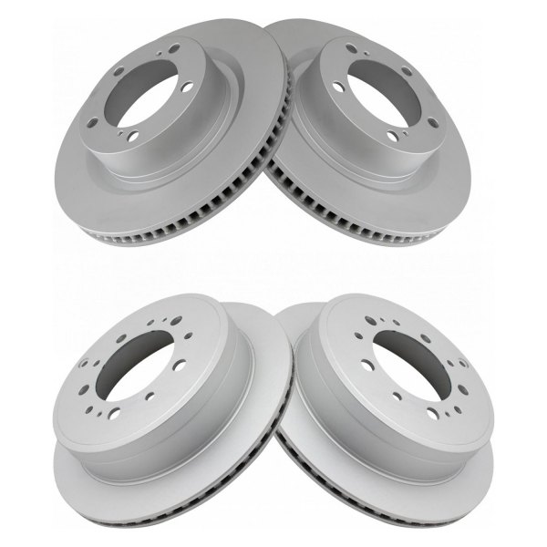 TRQ® - Plain Disc Brake Rotors