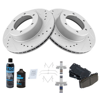 TRQ® - Performance Ceramic Brake Kit