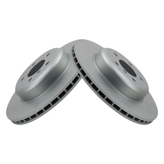 TRQ® - Vented Rear Disc Brake Rotors
