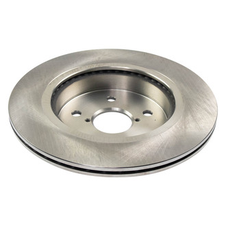 TRQ® - Plain Vented Rear Disc Brake Rotors