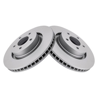 TRQ® - Plain Front Disc Brake Rotors
