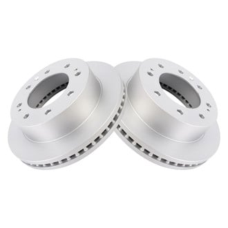 TRQ® - Plain Front Disc Brake Rotors