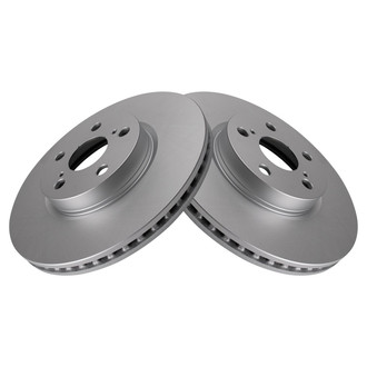 TRQ® - Plain Front Disc Brake Rotors