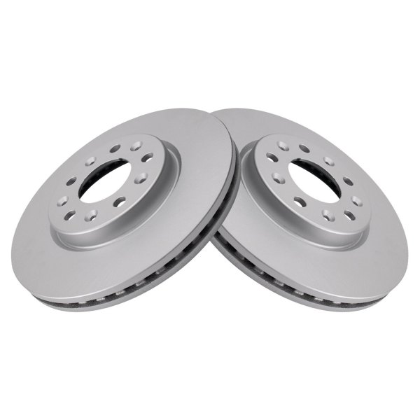 TRQ® - Plain Front Disc Brake Rotors