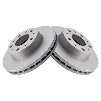 TRQ® - Plain Front Disc Brake Rotors