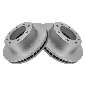 TRQ® - Plain Front Disc Brake Rotors