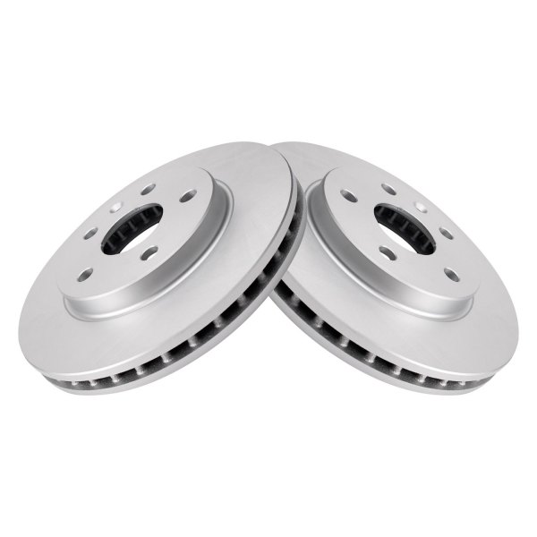 TRQ® - Plain Front Disc Brake Rotors