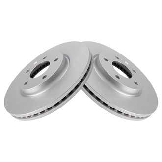 TRQ® - Plain Front Disc Brake Rotors