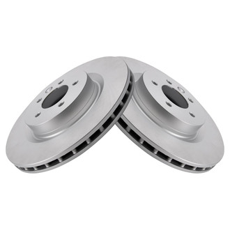 TRQ® - Plain Vented Front Disc Brake Rotors