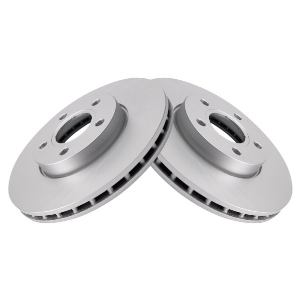 TRQ® - Plain Front Disc Brake Rotors