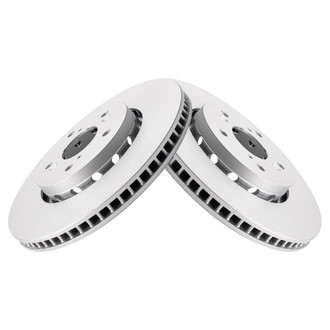 TRQ® - Plain Vented Front Disc Brake Rotors