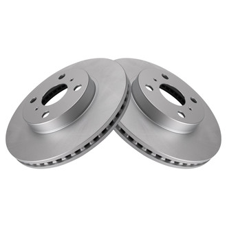 TRQ® - Plain Front Disc Brake Rotors