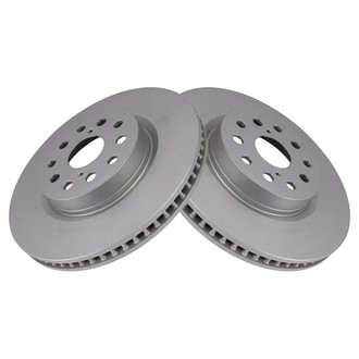 TRQ® - Plain Vented Front Disc Brake Rotors