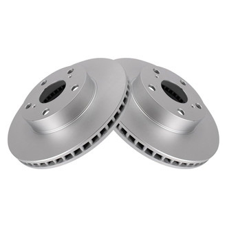 TRQ® - Plain Front Disc Brake Rotors