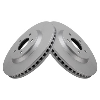 TRQ® - Plain Vented Front Disc Brake Rotors