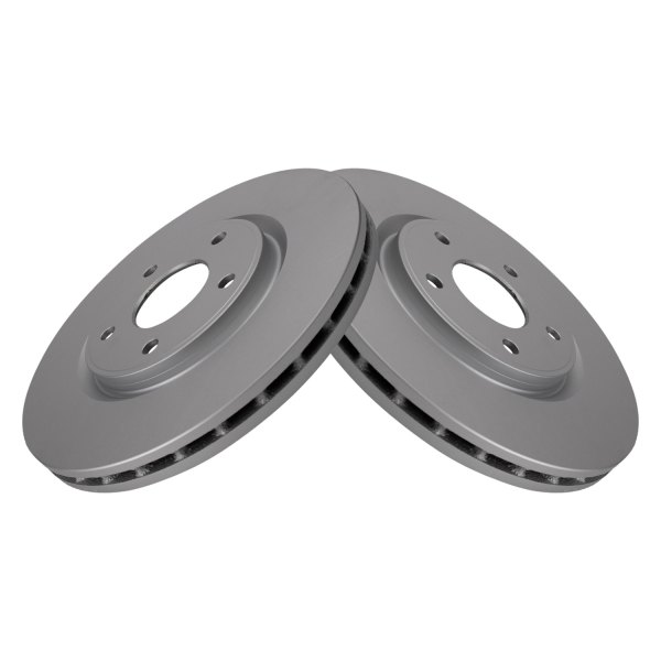 TRQ® - Plain Front Disc Brake Rotors