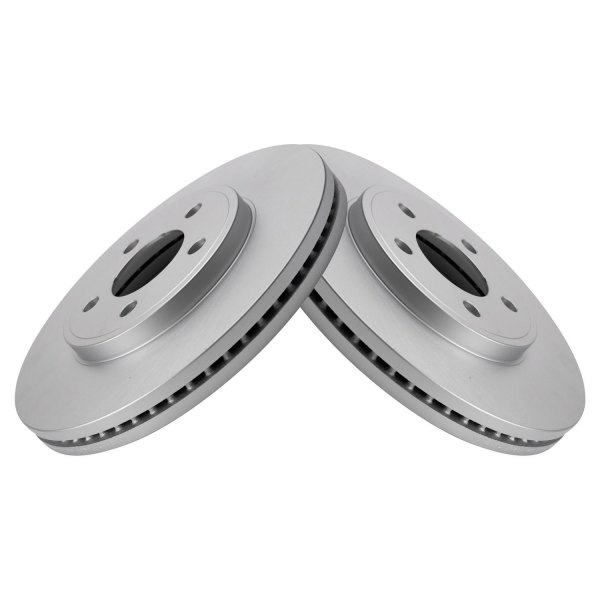 TRQ® - Plain Front Disc Brake Rotors