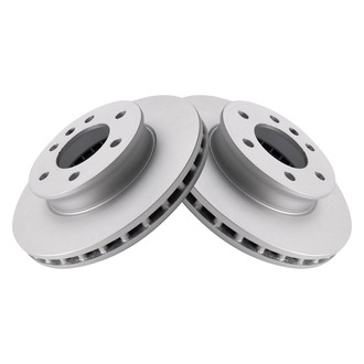 TRQ® - Plain Front Disc Brake Rotors