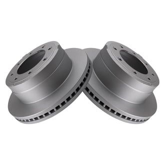 TRQ® - Plain Rear Disc Brake Rotors