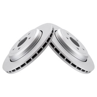 TRQ® - Vented Rear Disc Brake Rotors