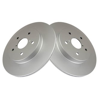 TRQ® - Vented Rear Disc Brake Rotors