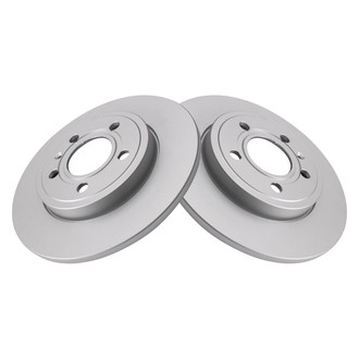 TRQ® - Plain Rear Disc Brake Rotors