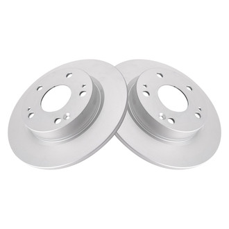 TRQ® - Plain Rear Disc Brake Rotors