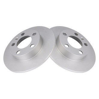 TRQ® - Plain Rear Disc Brake Rotors