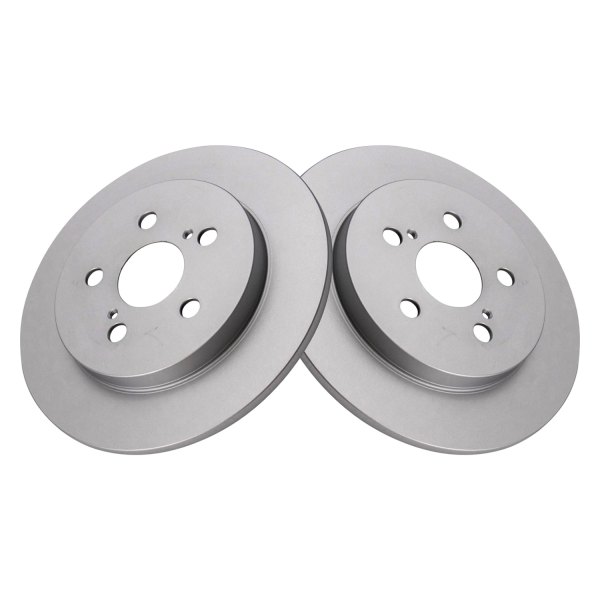 TRQ® - Plain Rear Disc Brake Rotors