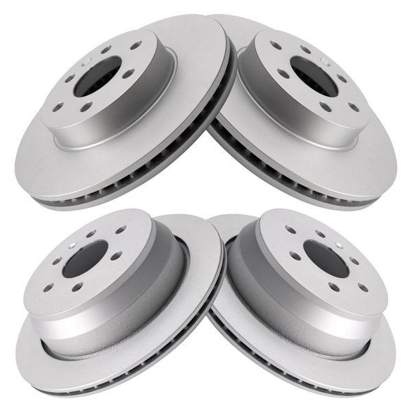 TRQ® - Plain Disc Brake Rotors