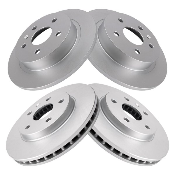 TRQ® - Plain Disc Brake Rotors