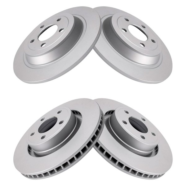 TRQ® - Plain Disc Brake Rotors