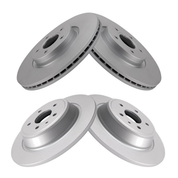 TRQ® - Plain Disc Brake Rotors