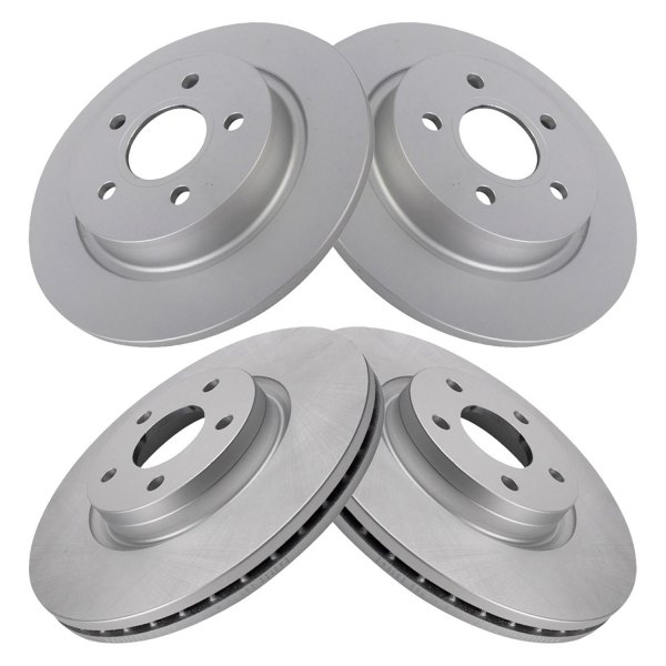 TRQ® - Plain Disc Brake Rotors