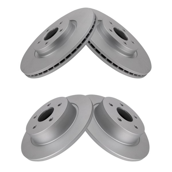 TRQ® - Plain Disc Brake Rotors