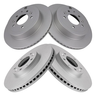 TRQ® - Plain Disc Brake Rotors