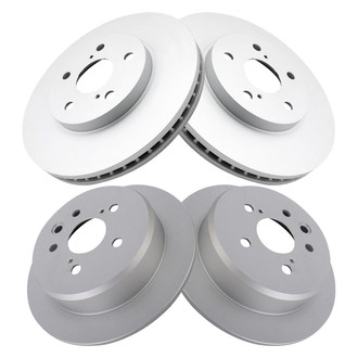 TRQ® - Plain Disc Brake Rotors