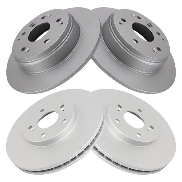 TRQ® - Plain Disc Brake Rotors