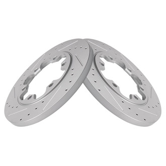TRQ® - Rear Disc Brake Rotors