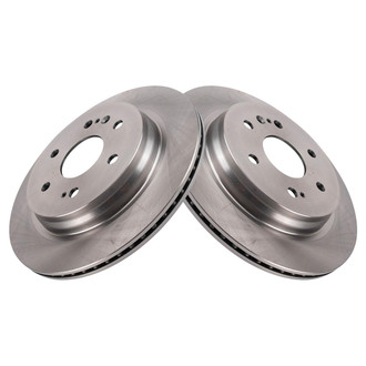 TRQ® - Vented Rear Disc Brake Rotors