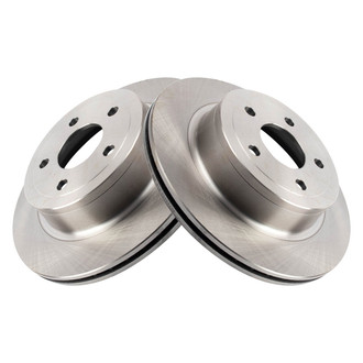 TRQ® - Vented Rear Disc Brake Rotors