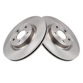 TRQ® - Vented Front Disc Brake Rotors