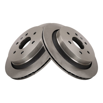 TRQ® - Vented Rear Disc Brake Rotors