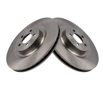 TRQ® - Vented Front Disc Brake Rotors